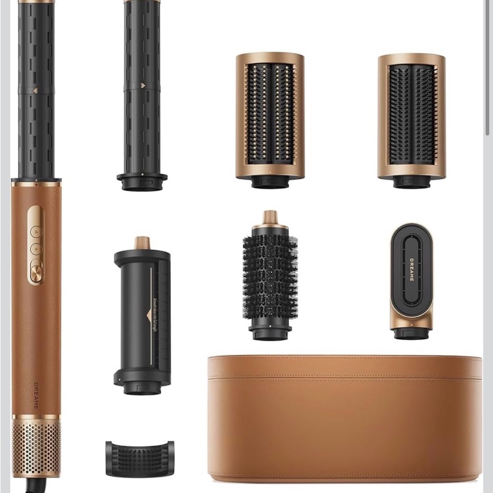 Nib new Dreame Multi-Styler Set - Tan and Black hair dryer blow dryer